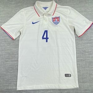 NIKE USMNT USA AUTHENTIC MATCH HOME JERSEY FIFA WORLD CUP 2014